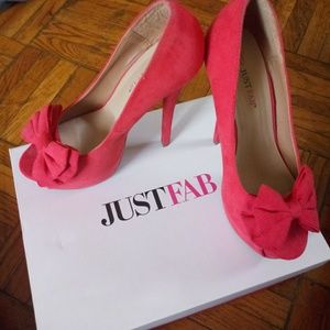 Platform Peep Toe Heels